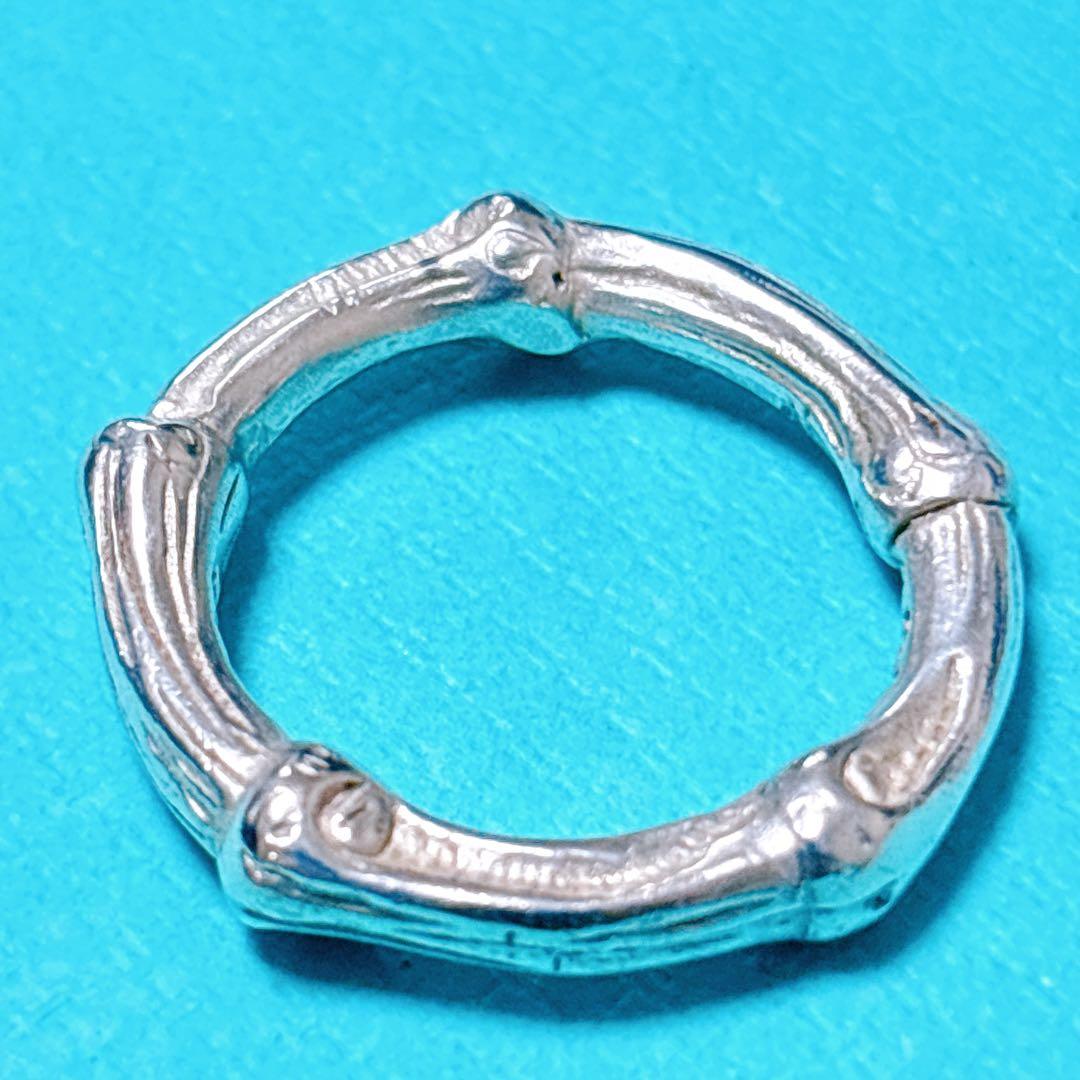 【美品11号 Tiffany ティファニー バンブー リング シルバー925