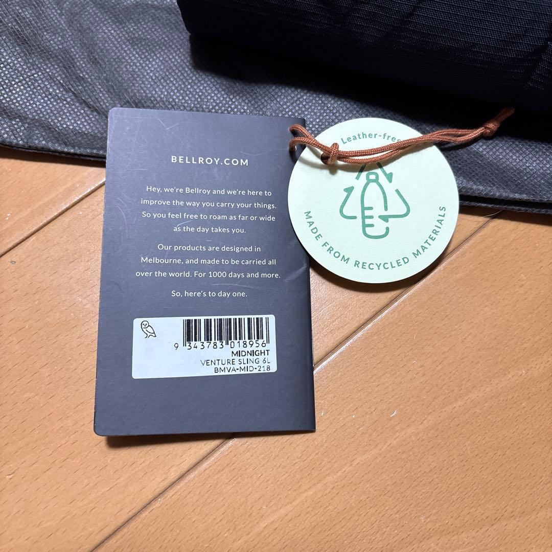 the el様 新品 ベルロイ Venture Sling 6L ミッドナイト