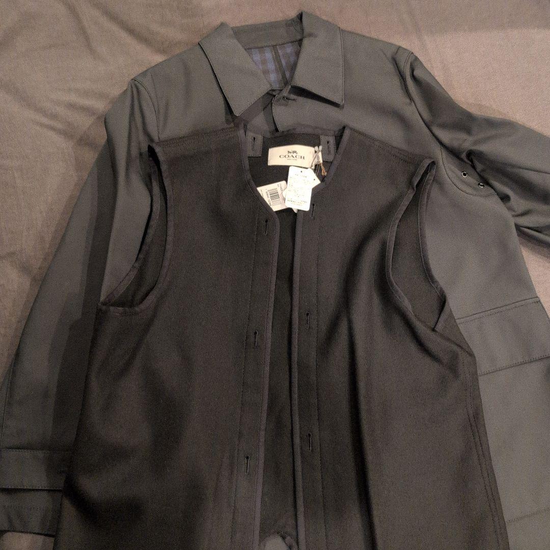 COACH ブラック トレンチコート