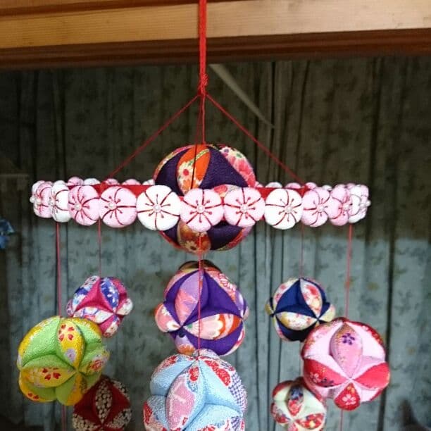 手縫い吊るし雛