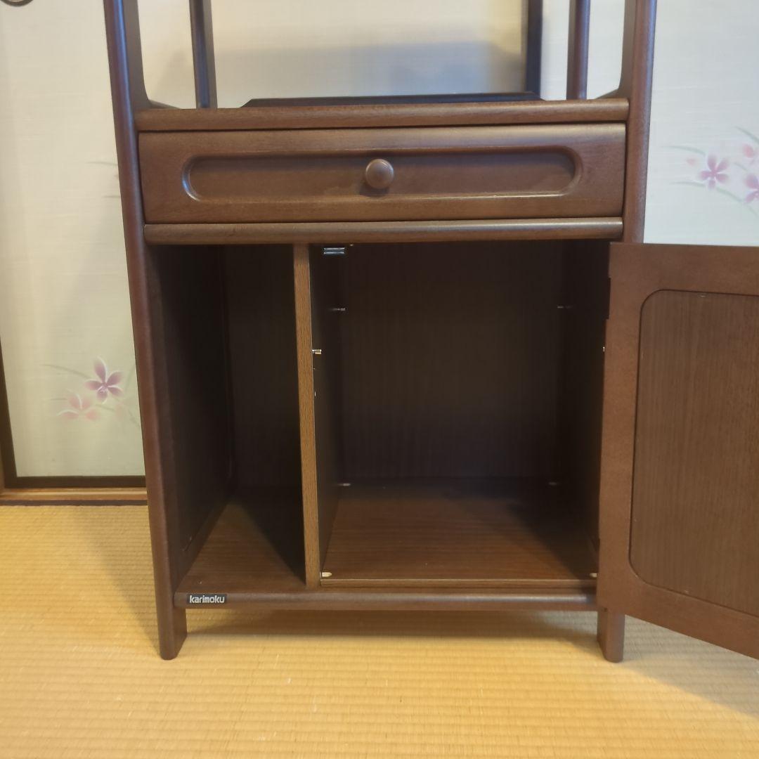 karimoku カリモク 天然木キッチンカウンター キャビネット サイドボード