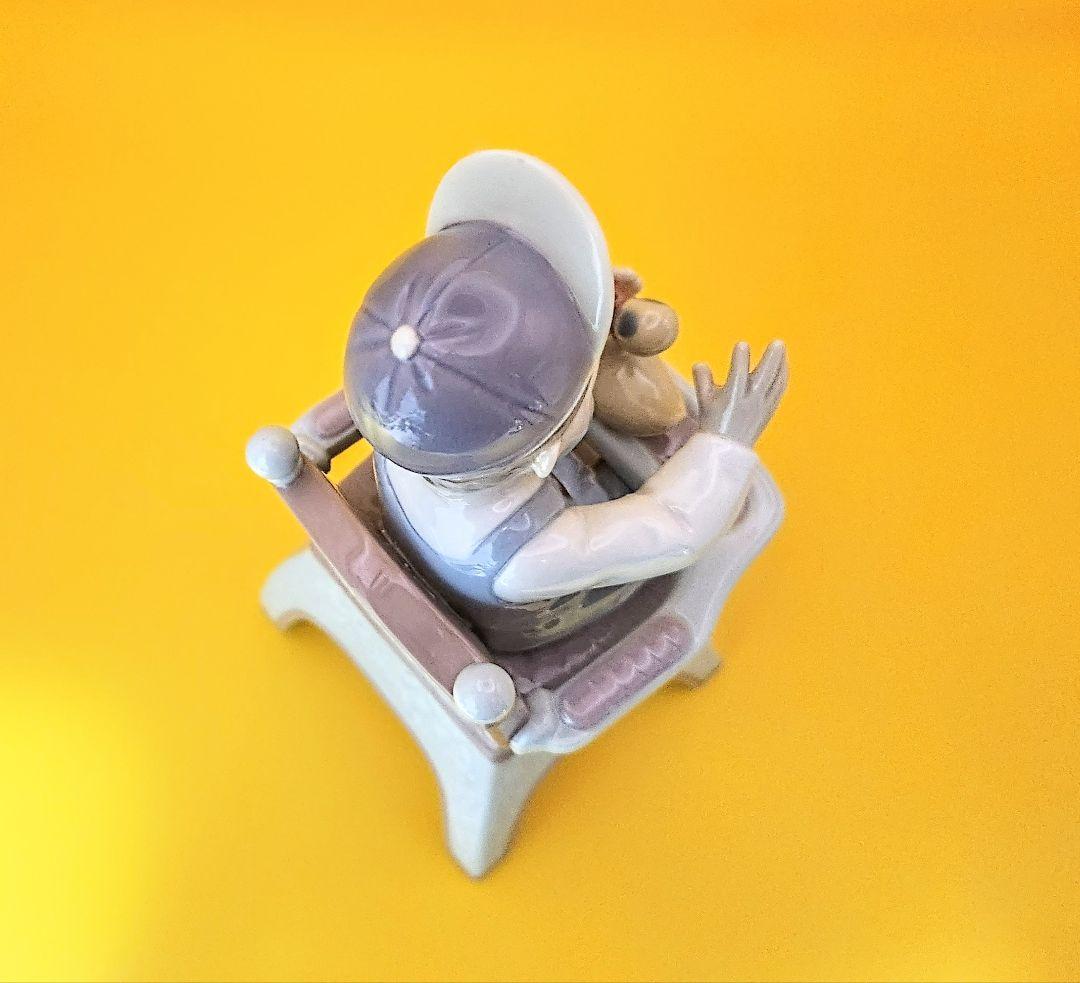 リヤドロ【美品・希少・廃盤】フィギュリン《アヒルちゃん遊びましょう》No6300