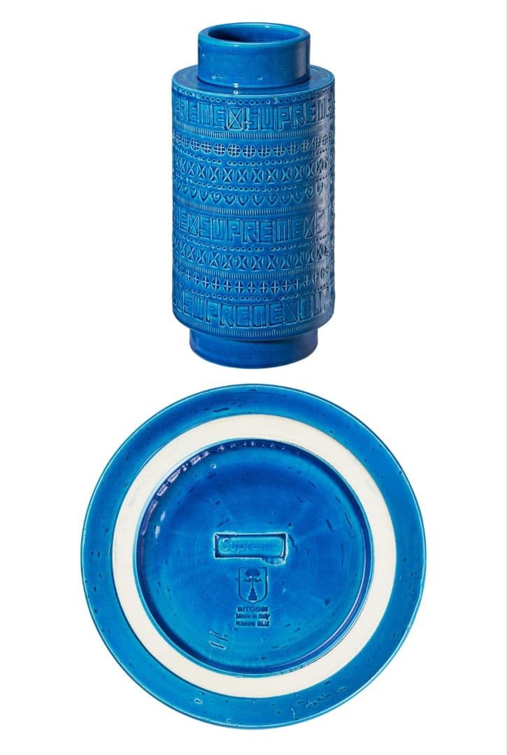 工芸品 Supreme Bitossi Rimini Blu Vase \"Blue\"
