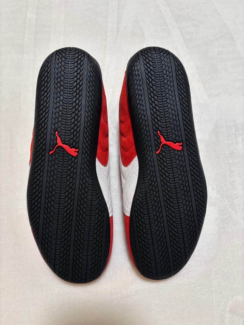 PUMA スピードキャット レッドスニーカー23.5cm