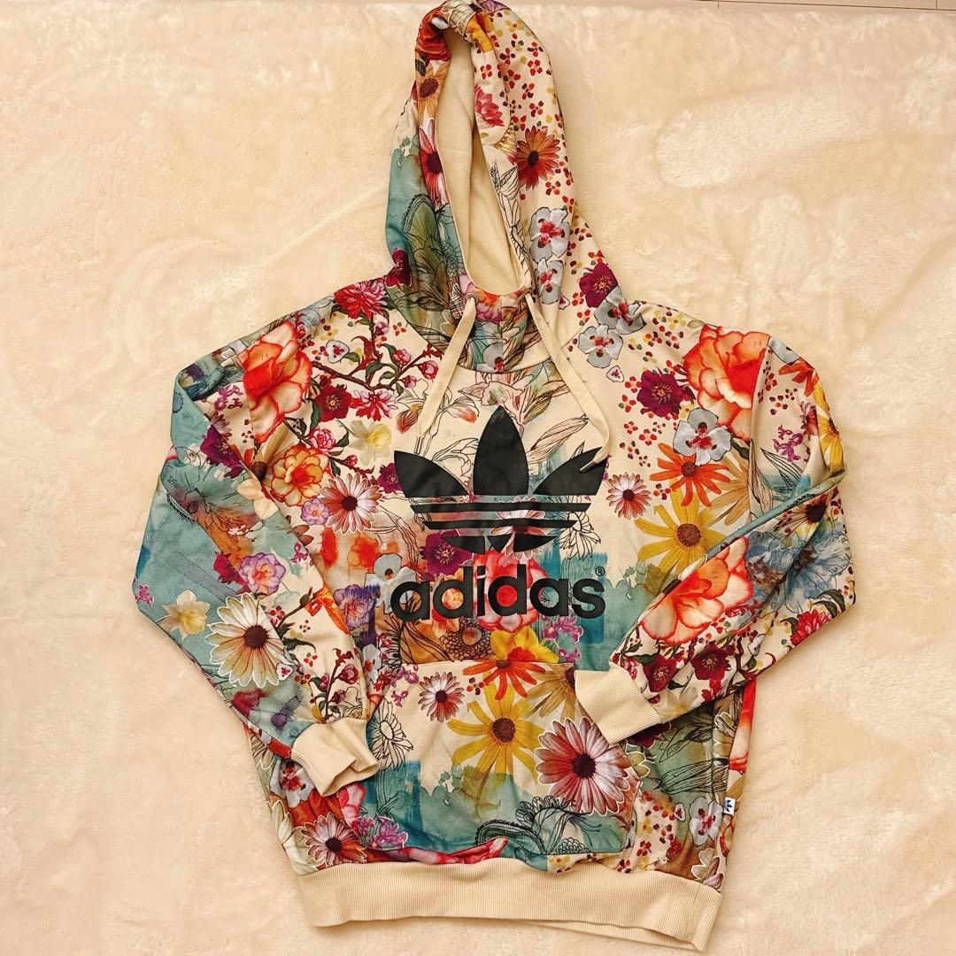 【レア】adidas 花柄ジャージ