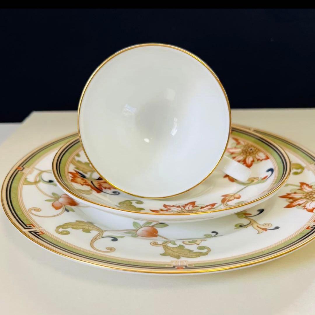 ウェッジウッド　オベロン　トリオセット　シノワズリ　⑤⑥