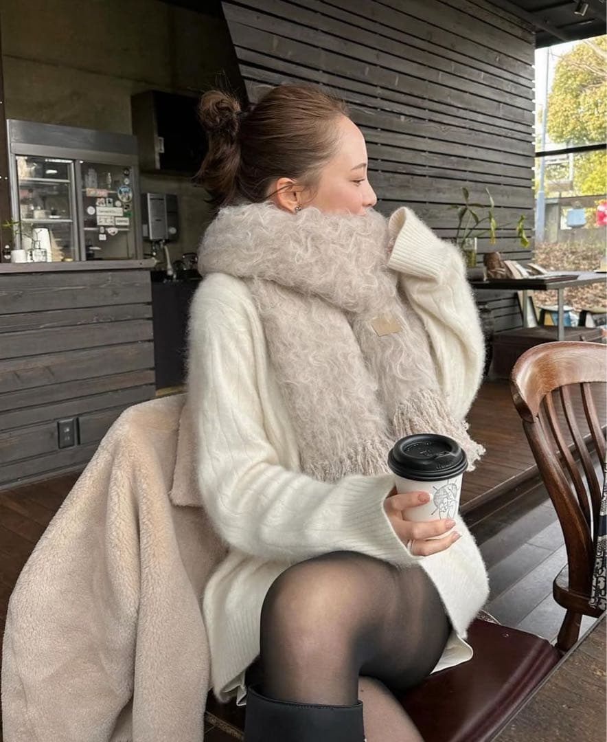 小物 THE TOE Shaggy Muffler