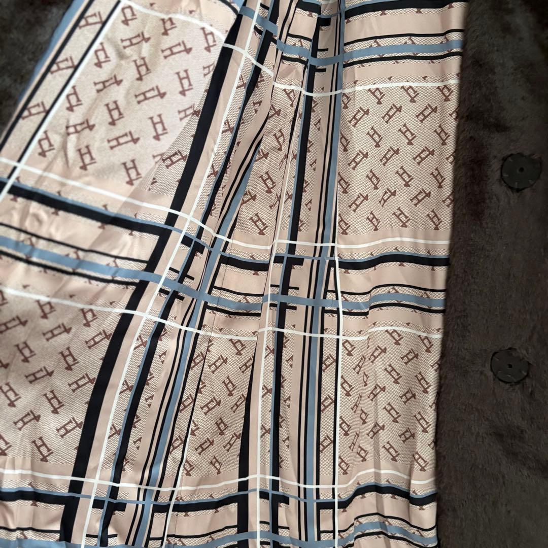 ヘルノ　ファー　エコファー　ボア　コート　ダウン　レディース　テディベア