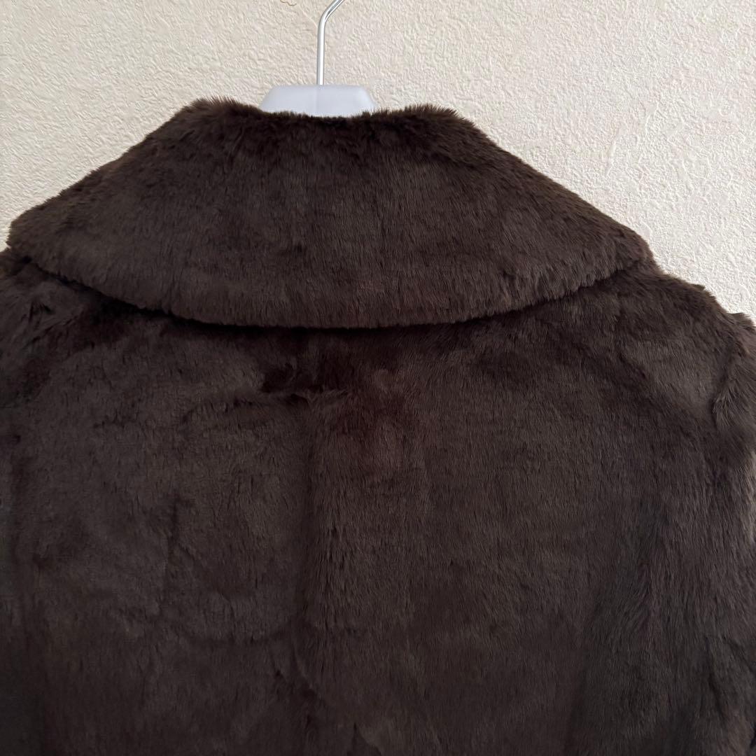 ヘルノ　ファー　エコファー　ボア　コート　ダウン　レディース　テディベア