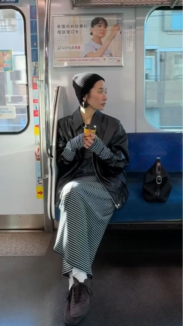 ジャケット・アウター Eongul Big Pocket faux Leather Blouson