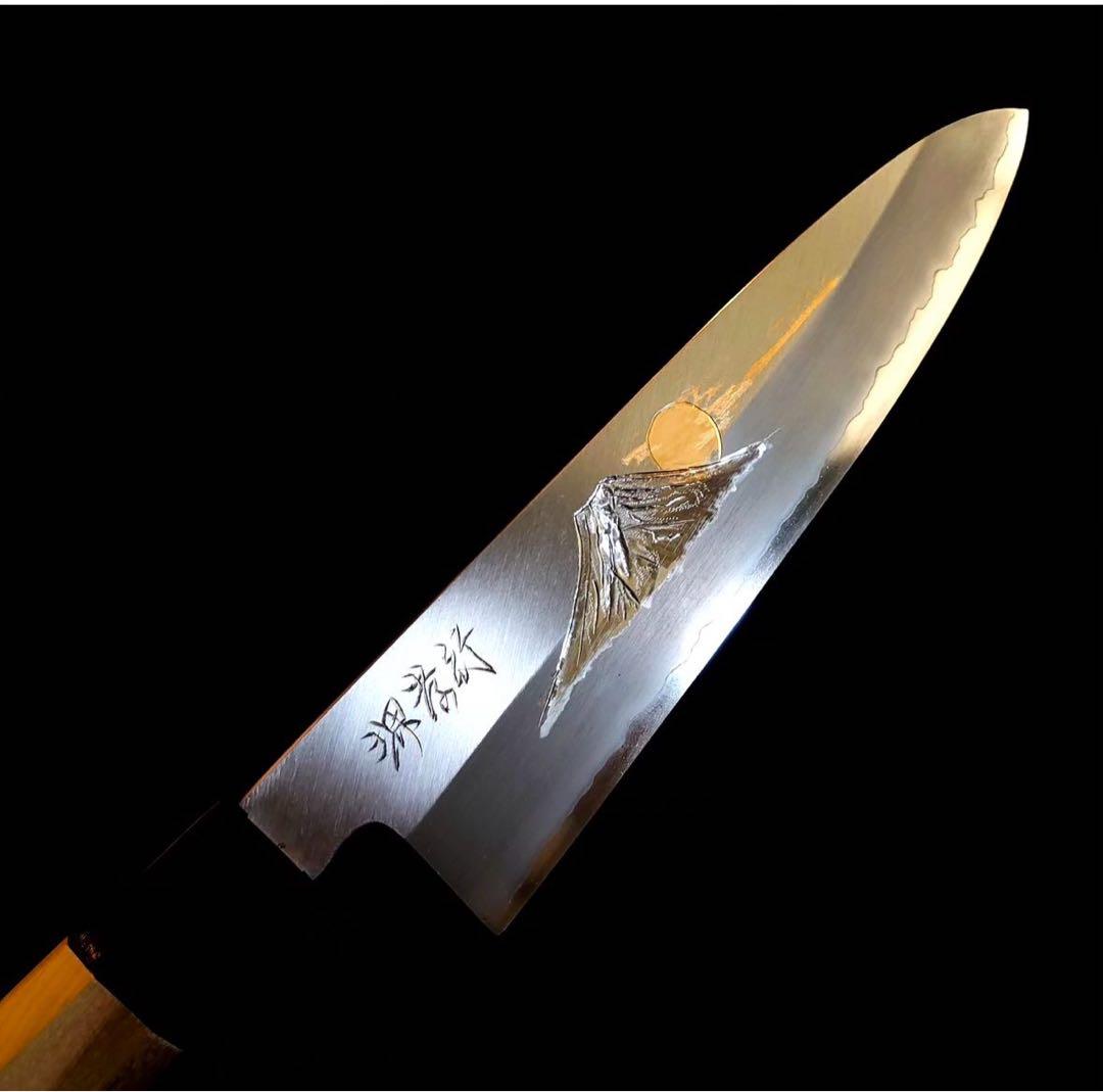 堺 孝行 牛刀　Traditional craft knife