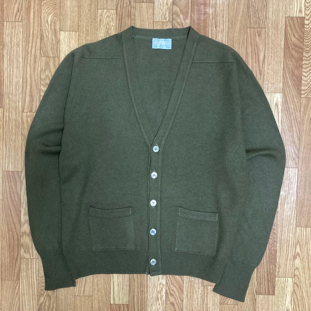80s Aquasqutum カシミヤ カーディガン スコットランド ビンテージ