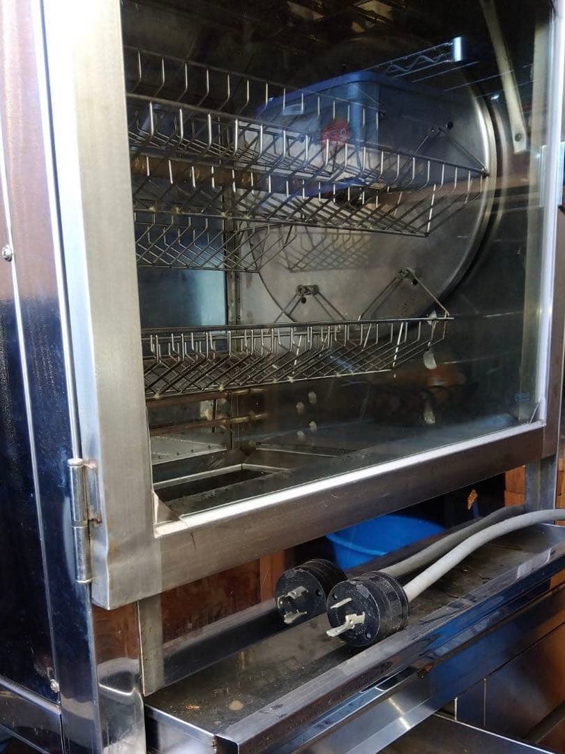 ロティサリーオーブン　大型 スチームオーブン ステンレス製