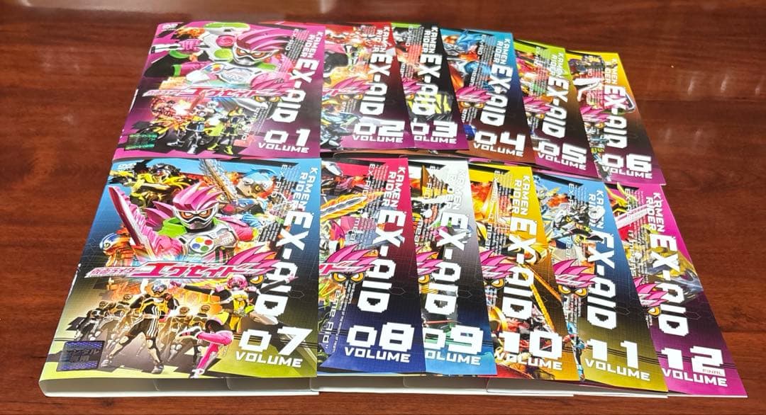 仮面ライダーエグゼイド 全巻完結セット dvd