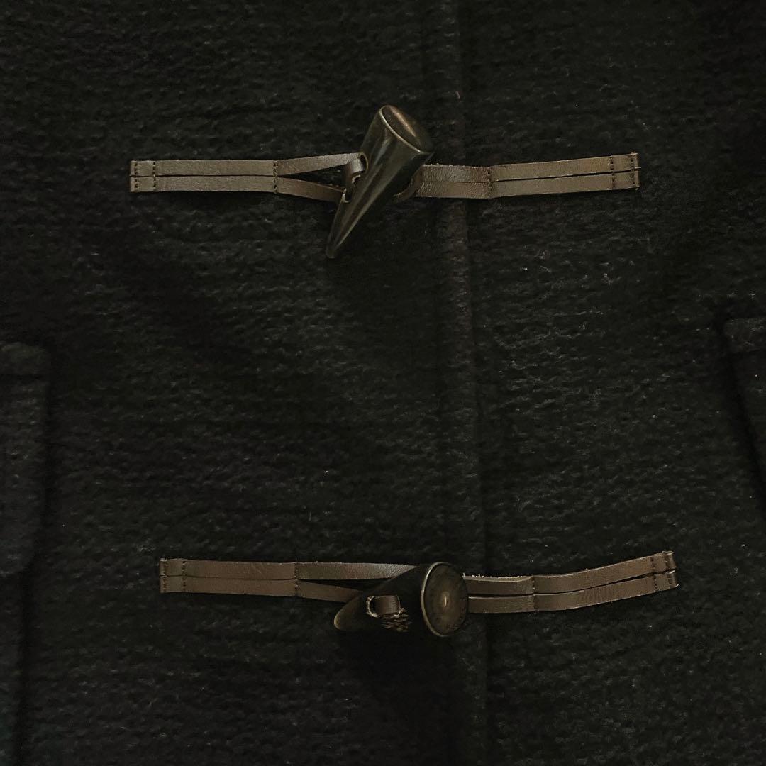 【マッキントッシュロンドン】ダッフルコート フード 38 M ネイビー 紺