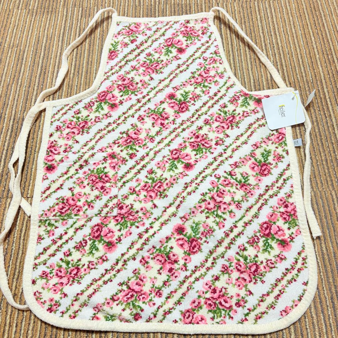 FEILER フェイラー エプロン コンテス シュニール織 エプロン