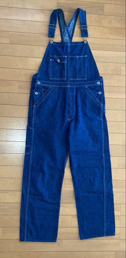 【or slow /オアスロウ】サロペット　インディゴ