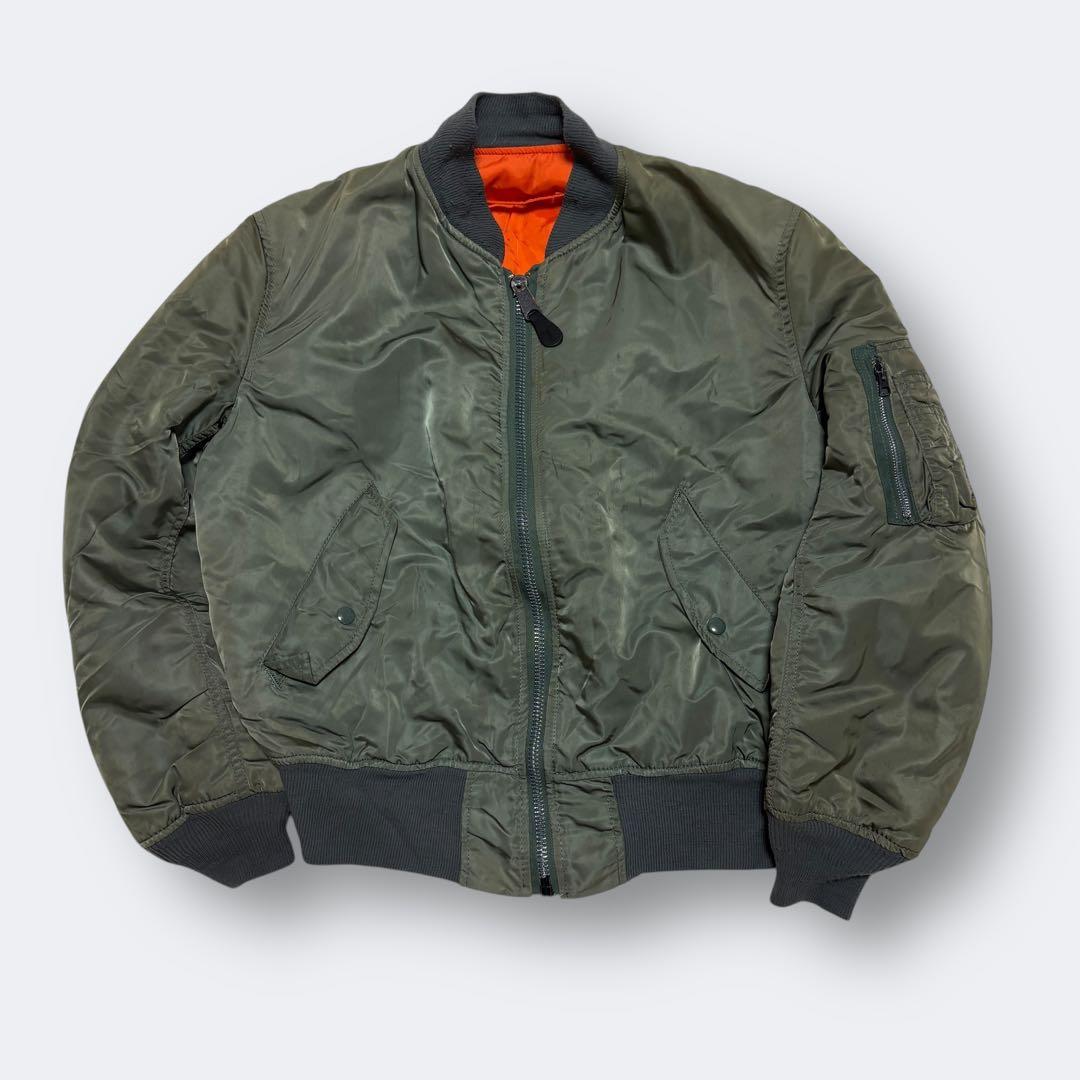ジャケット・アウター 90s ALPHA MA-1 flight jacket made in USA