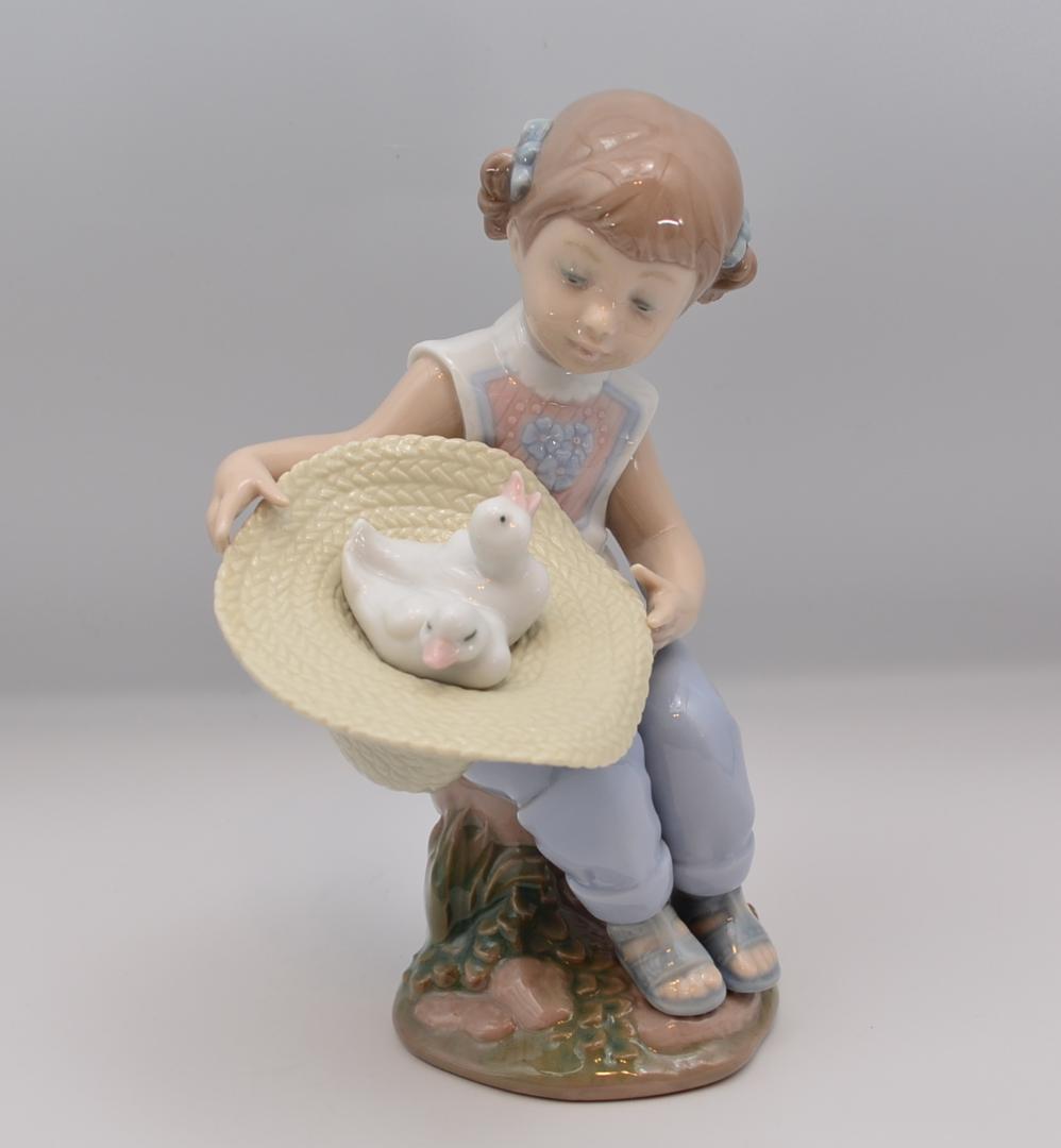 びっくりした　＃6759　No.4　★リヤドロ　スペイン　ポーセリン　箱付き