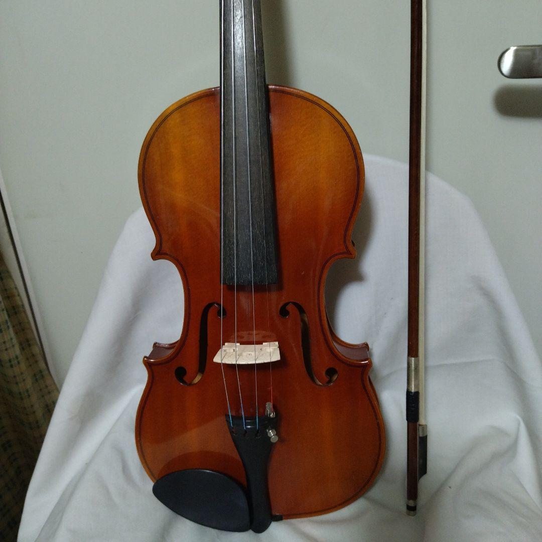 ♥メンテナンス済♥4/4スズキバイオリンNO.200♥即使用可♥弓ケース松脂付