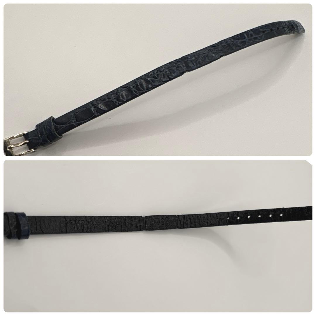 【稼働品】NOJESS ノジェス 腕時計 シェル文字盤 ゴールド パールブレス