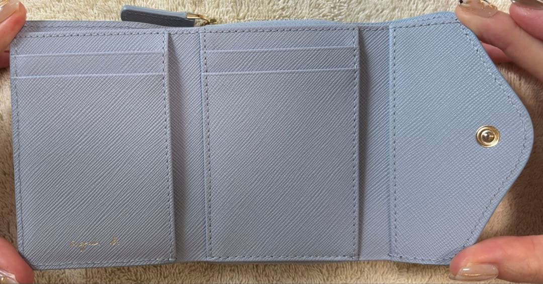 agnès b. 三つ折り財布