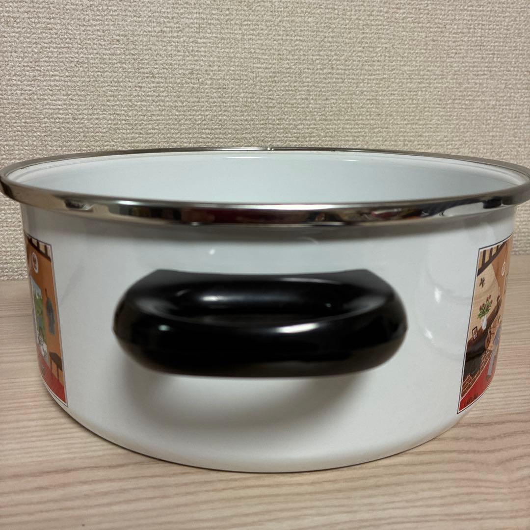 【レア未使用】ビレロイボッホ　ナイーフ　naif　ホーロー鍋　西ドイツ製