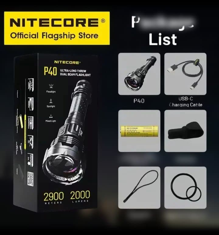ライト・ランタン NITECORE P40 LEP
