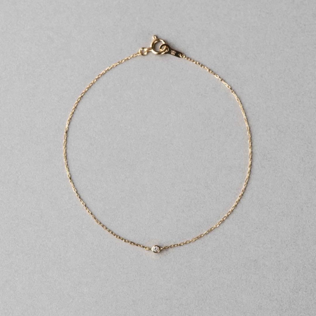 ete エテK18 ダイヤモンド ブレスレット「ブライト」　美品