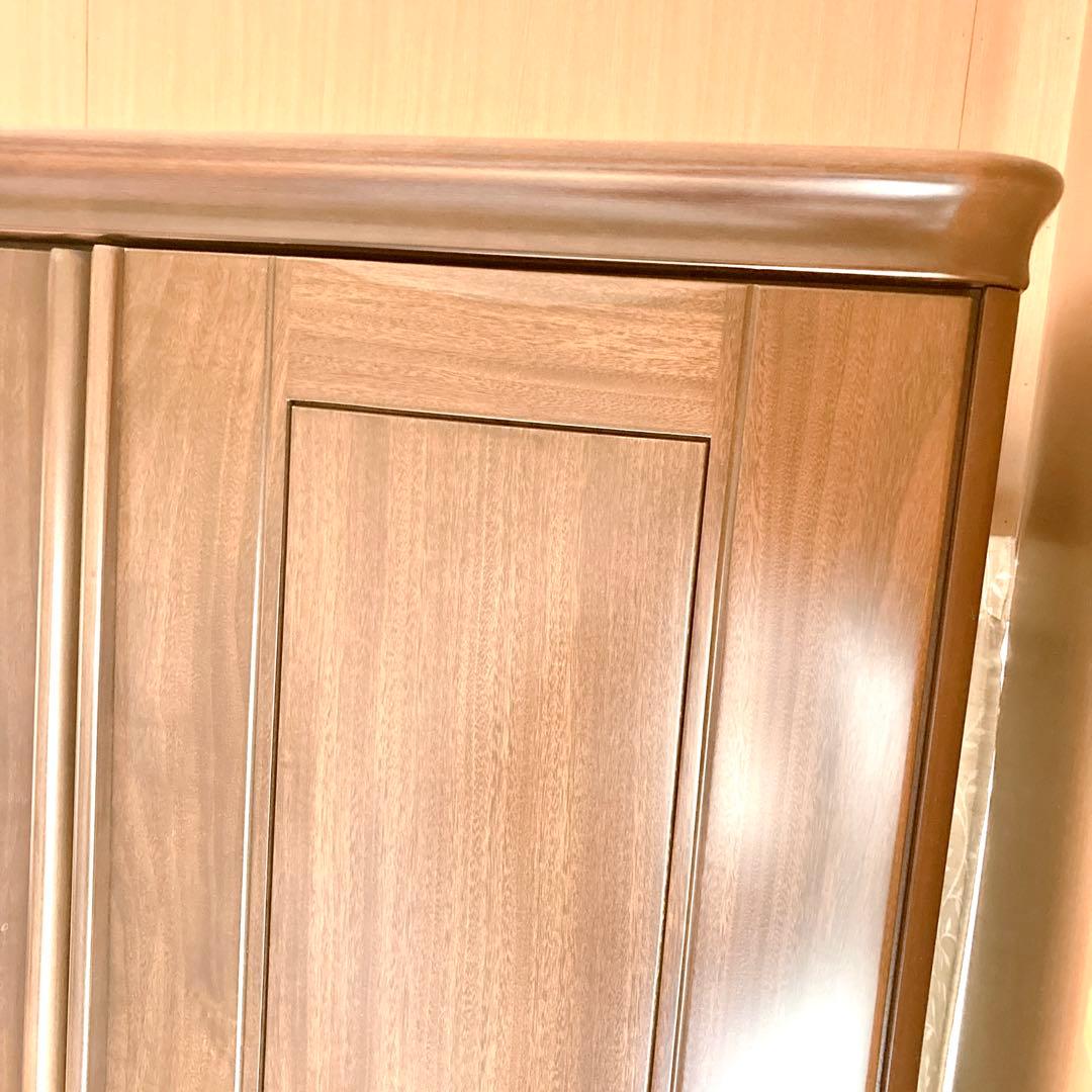 クスノキ 洋服タンス 3枚扉 家具 箪笥 天然木 楠③