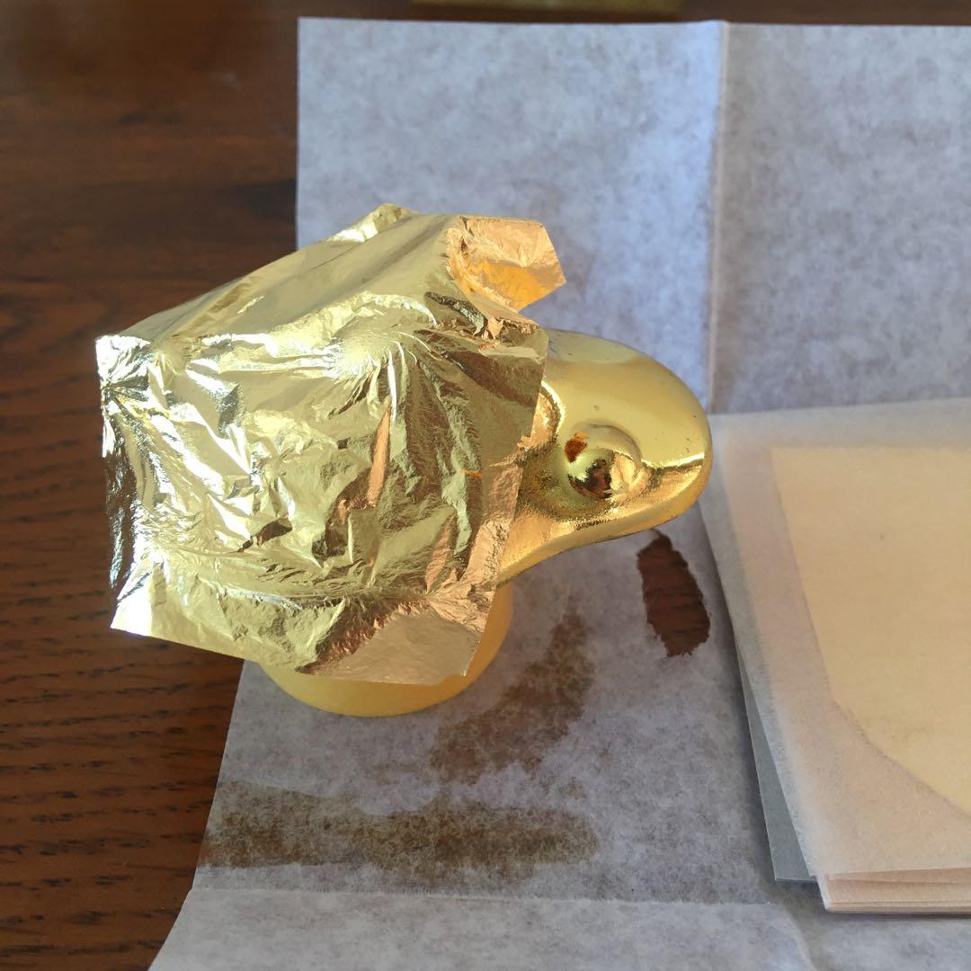 特製　24金　純金箔貼り仕上げ　はぐれメタル　メタリックモンスターズギャラリー