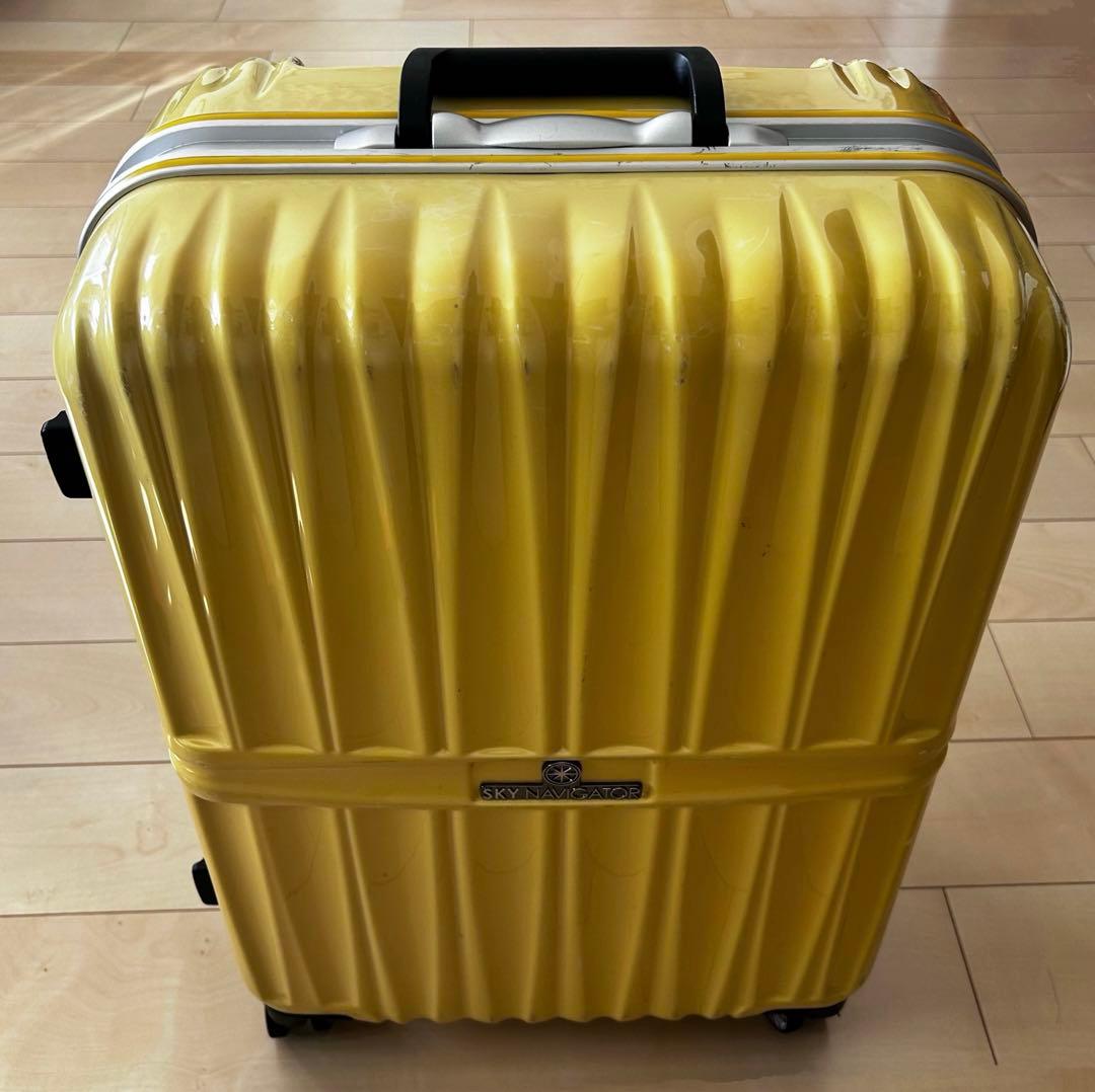 スカイナビゲーター スーツケース SKY NAVIGATORイエロー　黄色