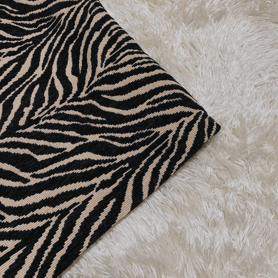 極美品　希少　完売品　ガリャルダガランテ　ゼブラ柄　ジャガードコクーンコート　Ｆ