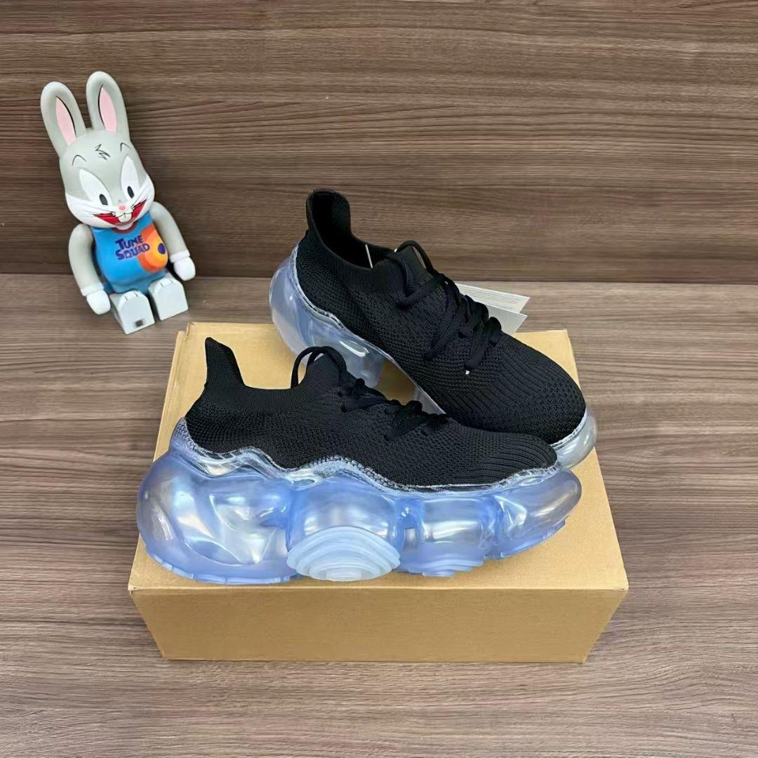 grounds グラウンズ スニーカー レディース BLACK/ BLUE