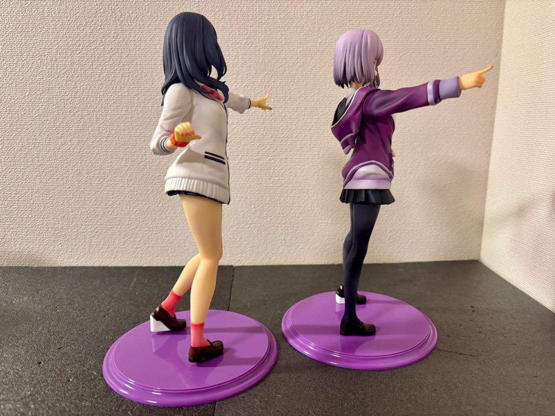 SSSS.GRIDMAN 宝多六花 新条アカネ 1/6 フィギュア　プルクラ