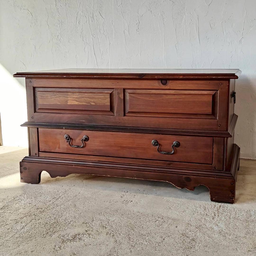 ヴィンテージ　ブロイヒル Broyhill 収納テーブル 幅93