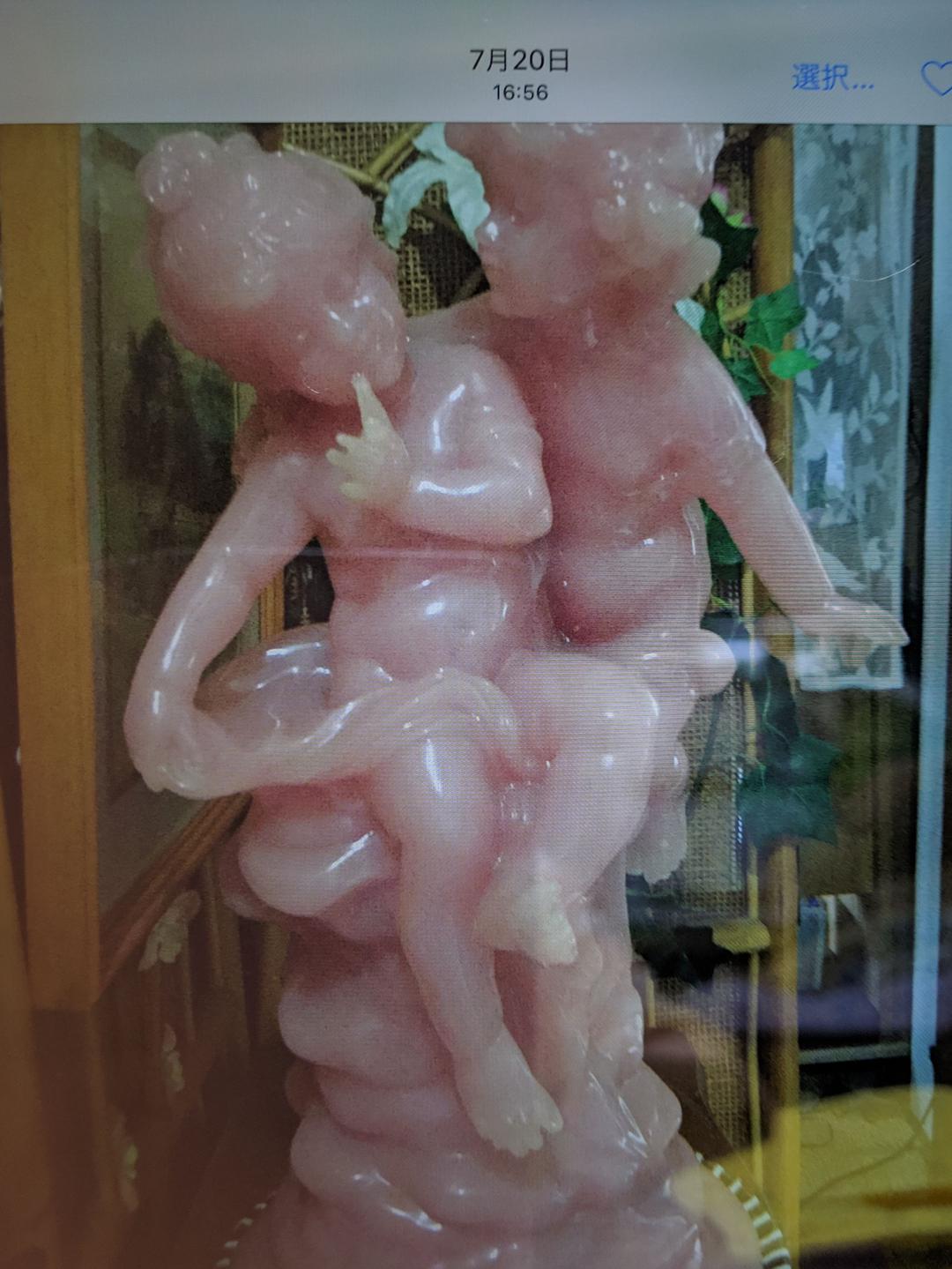 イタリア製の大理石の彫刻