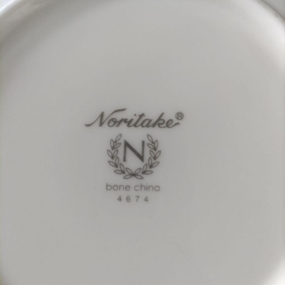 美品【ノリタケ】サンクエトワール・モデラートゴールドライン プレートセット8枚