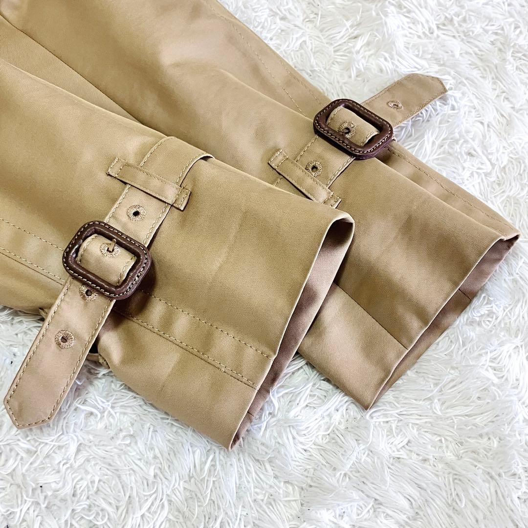 美品 アクアスキュータム トレンチコート ブルー ライナー 大草直子着用