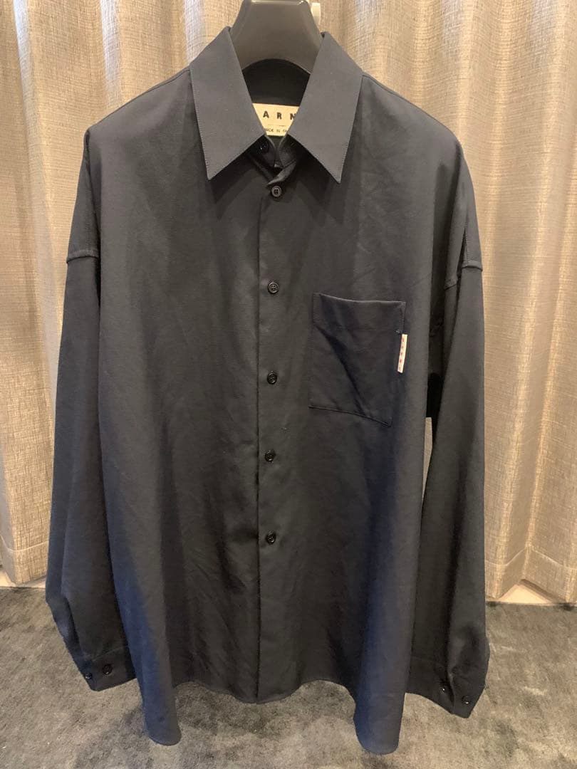 MARNI マルニ トロピカルウールシャツ 46