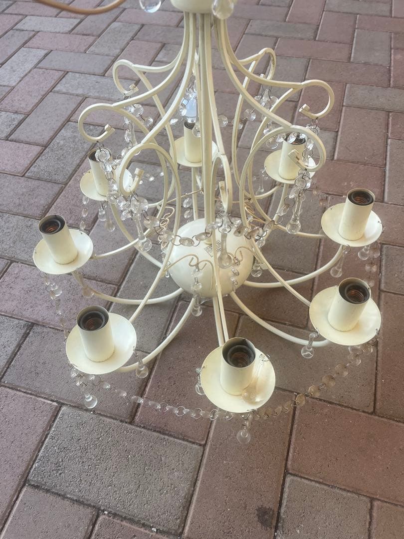 ローラアシュレイ シャンデリア 8灯式 200W