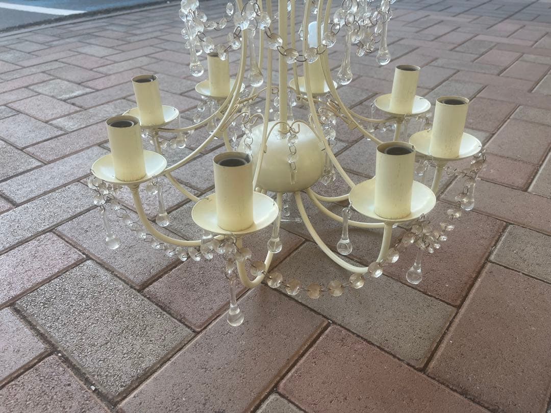 ローラアシュレイ シャンデリア 8灯式 200W