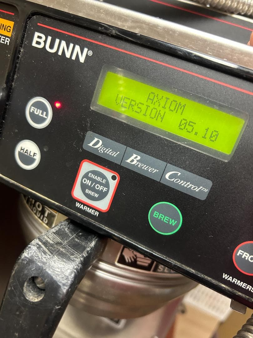 BUNN AXIOM コーヒーメーカー ブリュワー ドリップマシン