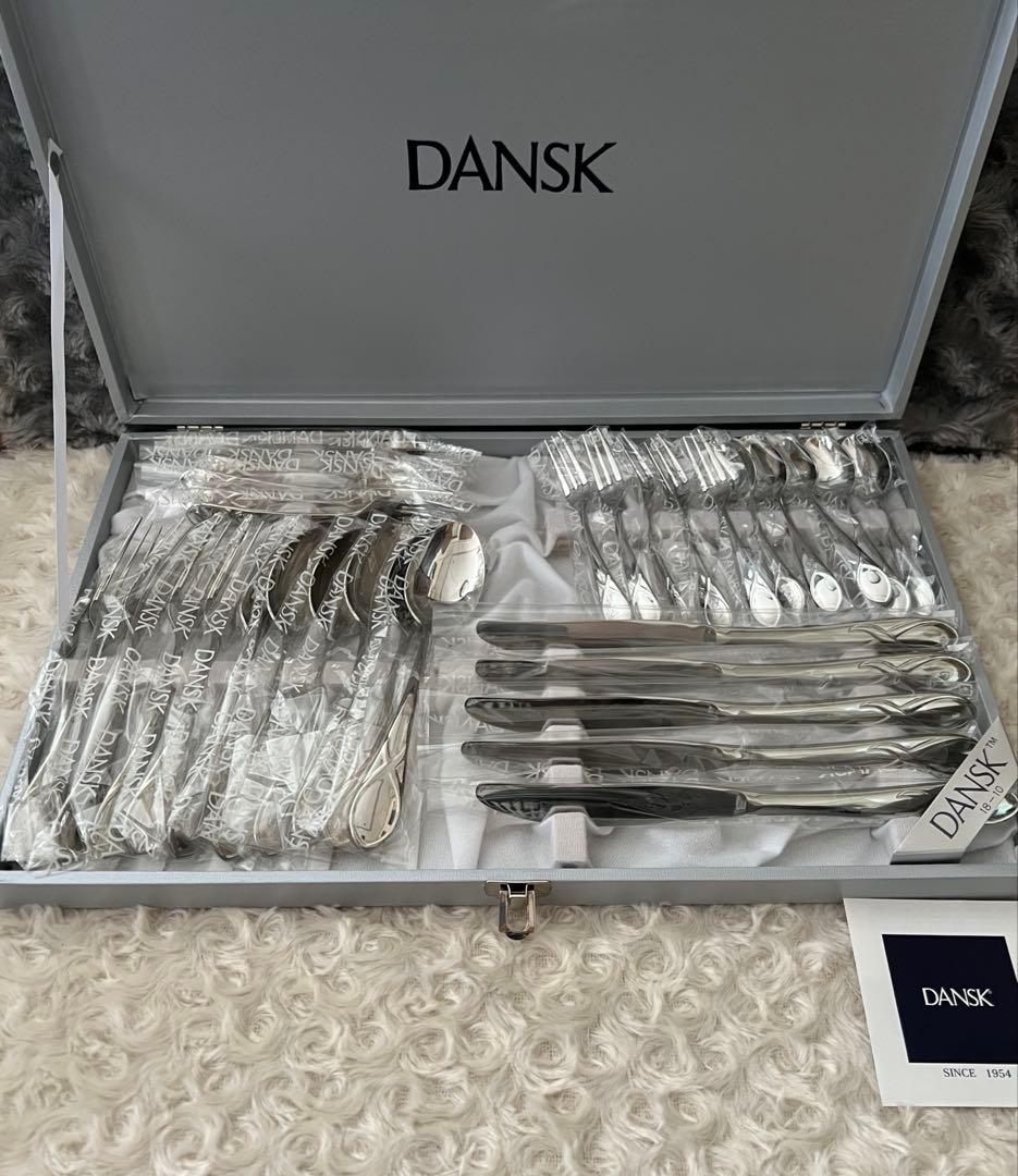 ダンスク カトラリーセット　LEAF リーフ　ディナーセット〈30本セット〉