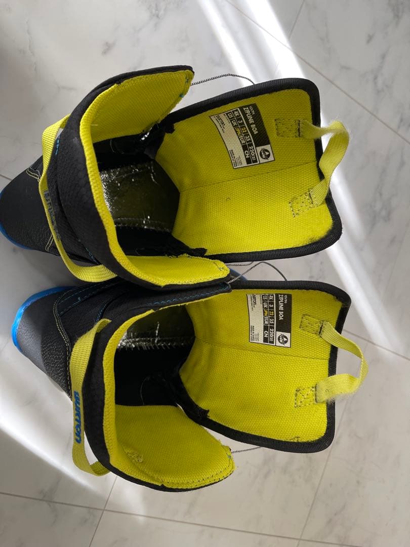 Burton ZIPLINE 子供用スノーボードブーツ BURTON 22.0