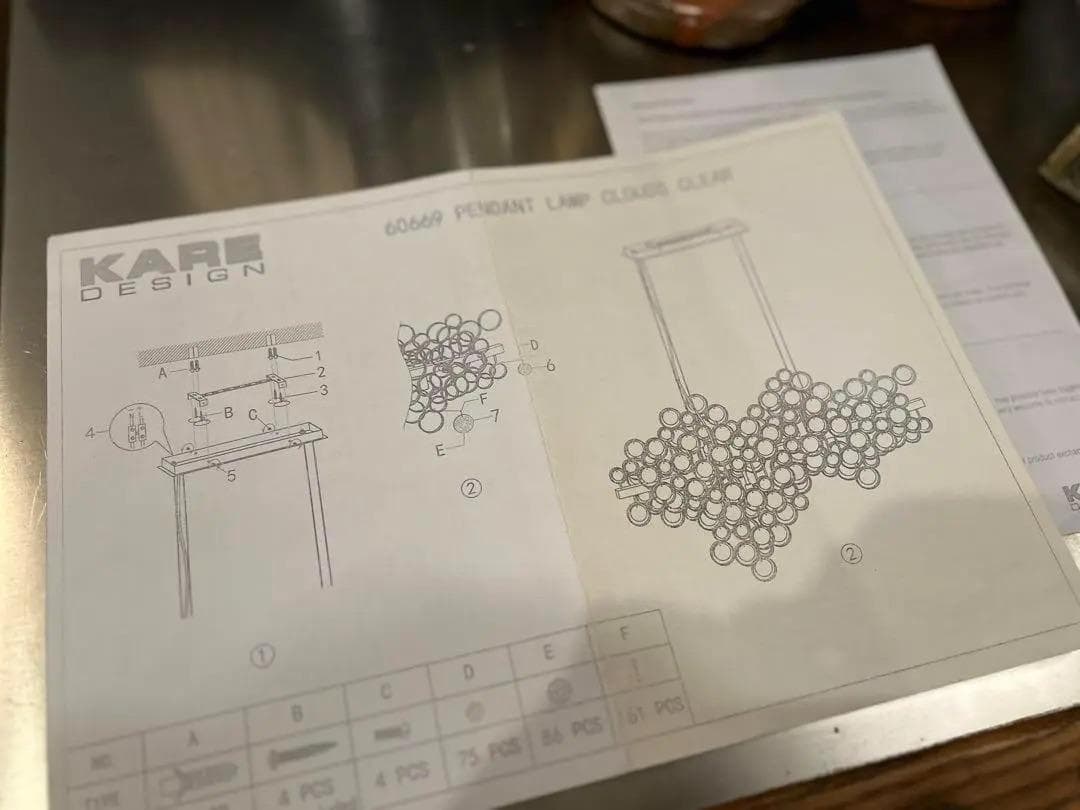 KARE / カレ ｜ リビングハウス ｜ クラウドクリアペンダント 天井照明