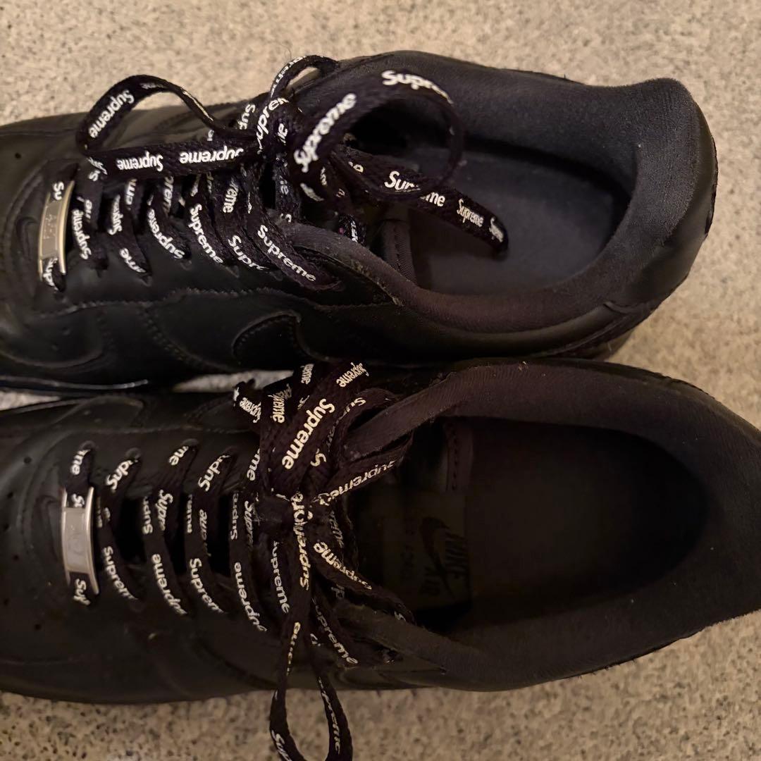 Supreme Nike Air Force 1 ブラック　25cm