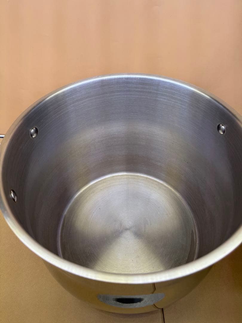 STOCK POT 鍋　15,1L ステンレススチール