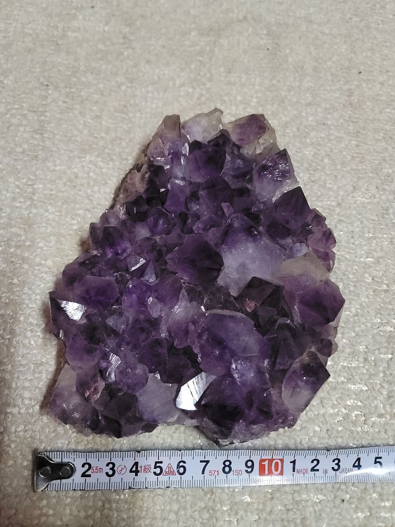 ドーム クラスター アメジスト ブラジル 産地？？ 粒が大きいです