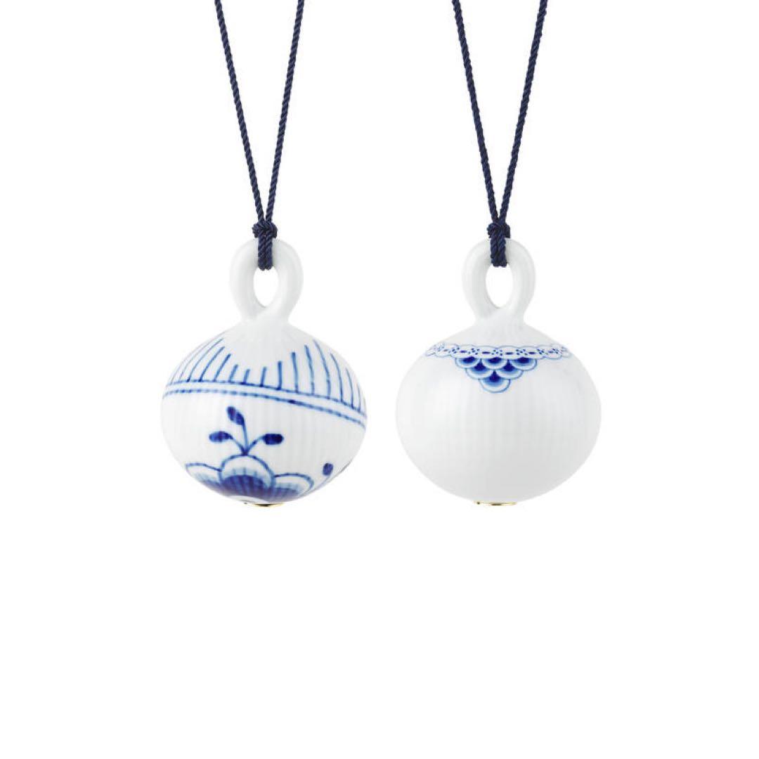 新品ロイヤルコペンハーゲン オーナメント ブルーフルーテッド プリンセス メガ